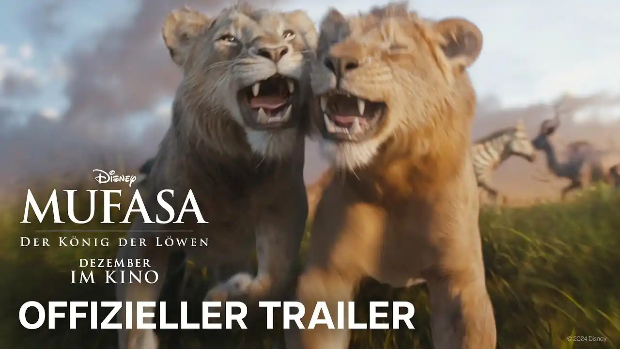 Mufasa: Der König der Löwen I Offizieller Trailer I Jetzt nur im Kino