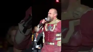 Thunderbolts* - The Red Guardian (aka David Harbour) suited up for Hall H.