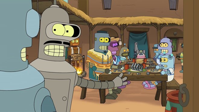 Futurama 09x01 - VIVA BENDER