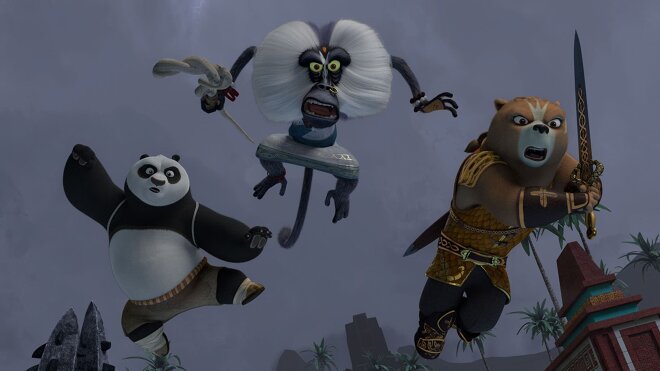 Kung Fu Panda: Der Drachenritter 02x06 - Die Jagd nach dem Blitz