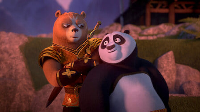 Kung Fu Panda: Der Drachenritter 01x01 - Die Handschuh-Herausforderung