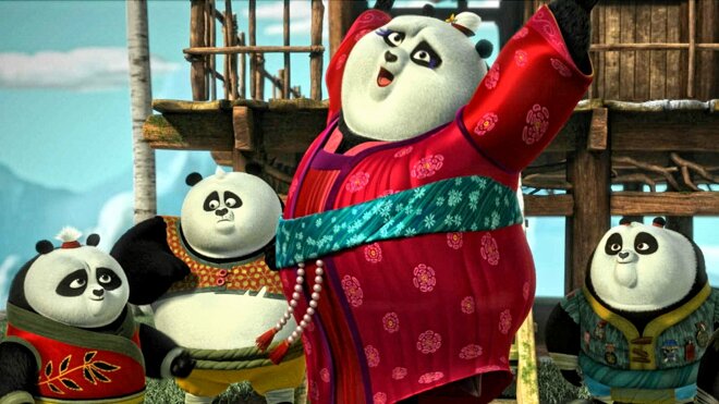 Kung Fu Panda: Die Tatzen des Schicksals 01x03 - Das Schwert des roten Phoenix