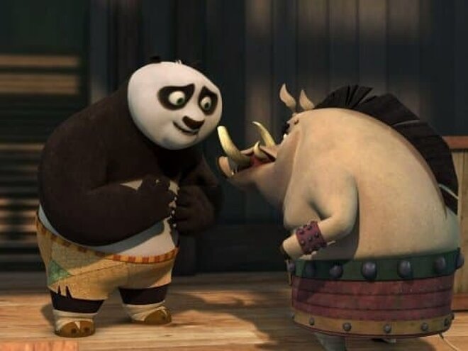 Kung Fu Panda – Legenden mit Fell und Fu 01x03 - Eine klebrige Sache