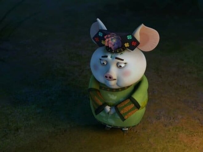 Kung Fu Panda – Legenden mit Fell und Fu 01x02 - Die Prinzessin und der Panda