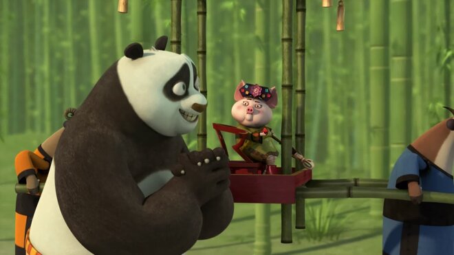 Kung Fu Panda – Legenden mit Fell und Fu 01x02 - Die Prinzessin und der Panda