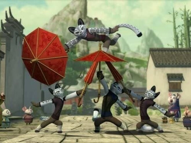 Kung Fu Panda – Legenden mit Fell und Fu 01x16 - Die Schattentänzerinnen