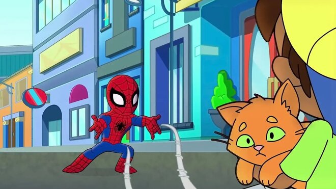 Marvel Superhelden Abenteuer 01x03 - Die Drohnen-Katze