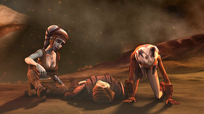 Star Wars: The Clone Wars 01x13 - Die Bruchlandung