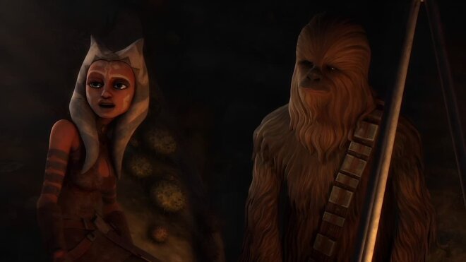 Star Wars: The Clone Wars 03x22 - Ein Wookie schlägt zurück